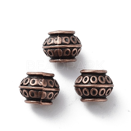 Tibetan Style Alloy Beads X-FIND-Q094-38R-1