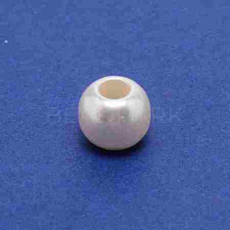 ABS Plastic Imitation Pearl Beads KY-WH0097-05E-1