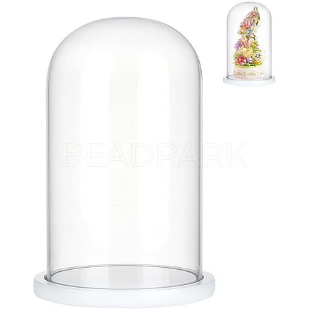 Glass Dome Cover AJEW-WH0001-95B-1