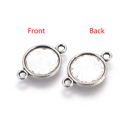 Alloy Cabochon Connector Settings PALLOY-A13117-AS-NR-1