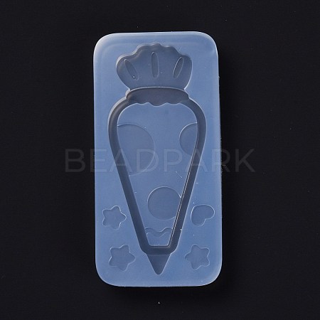 Piping Bag Shape DIY Silicone Molds DIY-I080-01G-1