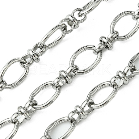 Tarnish Resistant 304 Stainless Steel Chains CHS-Q005-02P-1
