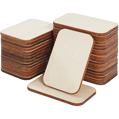 100Pcs Poplar Wood WOOD-SP0001-22-1