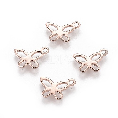 201 Stainless Steel Charms LS-STAS-F192-055RG-1