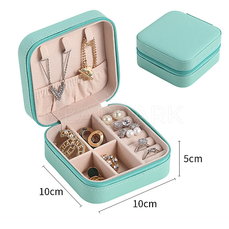 PU Leather Jewelry Box CON-PW0001-178B-1