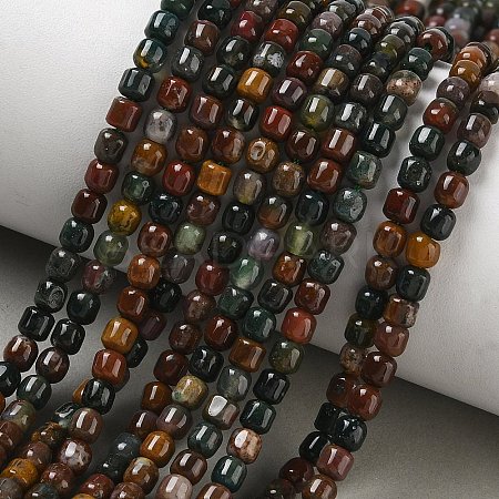 Natural Indian Agate Beads Strands X-GG-CBAC70A-A02-1
