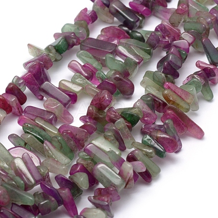 Natural Agate Beads Strands G-K220-09-1