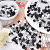 720Pcs 6 Styles Opaque Plastic Beads KY-YW0001-82-5