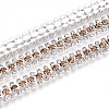 Iron Rhinestone Cup Chains CH-T006-04S-09-1