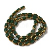 Electroplate Glass Beads Strands EGLA-P061-02A-02-2