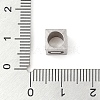 Tarnish Resistant 201 Stainless Steel European Beads LS-STAS-M058-01D-P-3