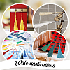 120Pcs 24 Colors Polyester Tassel Decorations HJEW-SP0001-06-6