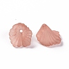 Frosted Acrylic Bead Caps MACR-S371-10A-763-2