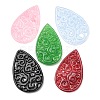 Dyed Natural Quartz Carved Big Pendants GG-CBA0022-10-1