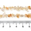 Natural Citrine Chip Beads Strands G-D093-A04-5