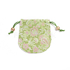 Chinese Brocade Sachet Coin Pouches ABAG-WH0023-17G-1