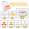 DIY Letter & Imitation Pearl & Heishi Beads Bracelet Making Kit DIY-YW0005-23B-2