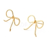 Brass Stud Earrings for Women EJEW-F334-03G-01-1