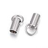 Tarnish Resistant 201 Stainless Steel Cord Ends STAS-E120-02-5mm-2
