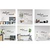 PVC Quotes Wall Sticker DIY-WH0200-009-5