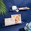U-Shaped Acrylic Wall-mounted Display Stands ODIS-WH0038-01-4