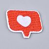 Computerized Embroidery Cloth Iron on/Sew on Patches DIY-L031-073-1