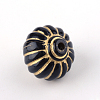 Lantern Plating Acrylic Beads PACR-Q102-202B-2