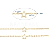 3.28 Feet Handmade Brass Link Chains X-CHC-F010-02-G-2
