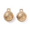 Brass Bell Pendants KKB-A003-22mm-1