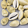 Natural Cowrie Shell Pendant SSHEL-N034-29-1