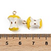 Brass Alloy Pendants KK-R226-17G-01-3
