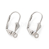 Tarnish Resistant 304 Stainless Steel Leverback Earring Findings LS-STAS-K218-08P-1