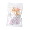 12Pcs 2 Styles Breast Cancer Awareness Pink Ribbon Enamel Pin JEWB-FS0001-08-6
