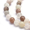 Natural Sunstone Beads Strands G-K224-02-6mm-3