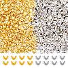 500Pcs 2 Colors Tibetan Style Alloy Beads FIND-FH0017-27B-1