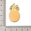 304 Stainless Steel with Acrylic Pendants STAS-G358-22G-3