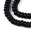 Opaque Spray Painted Glass Beads GLAA-ZX008-6mm-18F-3