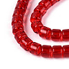 Transparent Glass Beads Strands GLAA-N065-4x4mm-A04-3