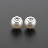 ABS Plastic Imitation Pearl Charms KK-N242-018-3