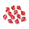 Faceted Glass Pendants GLAA-F068-C14-2
