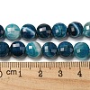 Natural Banded Agate Beads Strands G-K351-A11-02-5