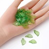 Transparent Acrylic Pendants TACR-YW0001-82-3