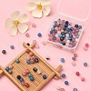 130Pcs Dyed Natural Multi-Color Agate Beads Strands G-YW0001-31-5