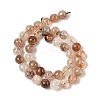 Natural Black Gold Rutilated Quartz Beads Strands G-H093-B02-10MM-4