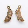 Carnival Decorations Tibetan Style Alloy Masquerade Mask Pendants PALLOY-2392-AB-FF-2