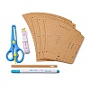 SUPERFINDINGS 8Pcs Mask Template Sets DIY-FH0003-27-1