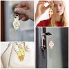 Alloy Enamel Keychains KEYC-YW00224-01-6