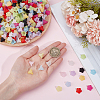 600Pcs 12 Colors Frosted Opaque Acrylic Beads OACR-ME0001-20-3