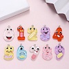 Luminous Transparent Resin Pendants RESI-A046-01-1