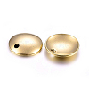 Ion Plating(IP) 304 Stainless Steel Dome Charms STAS-H472-02G-8mm-2